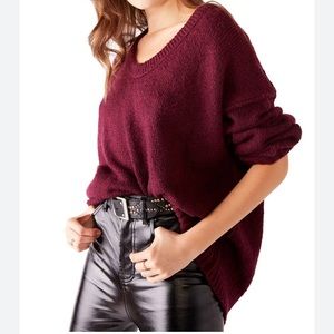 Free people Brookside Tunic Sweater